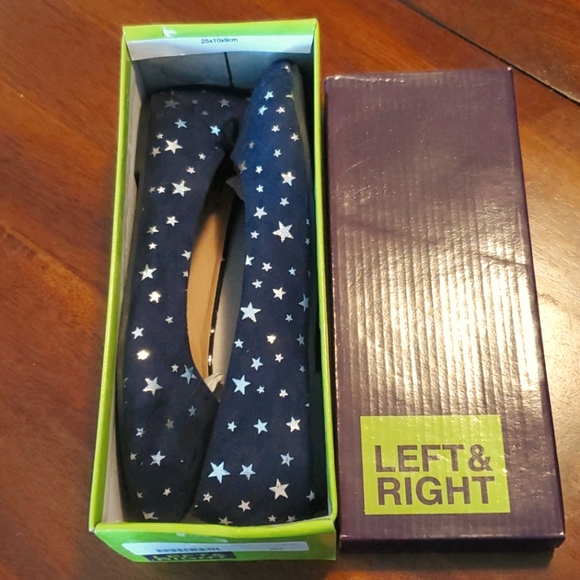 Girls Left and Right brand star flats - Picture 5 of 5